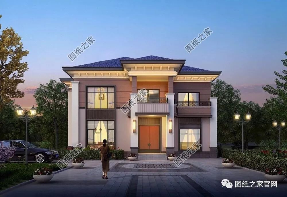 花38萬在河南老家建二層新中式別墅，高端、大氣【建房實拍】