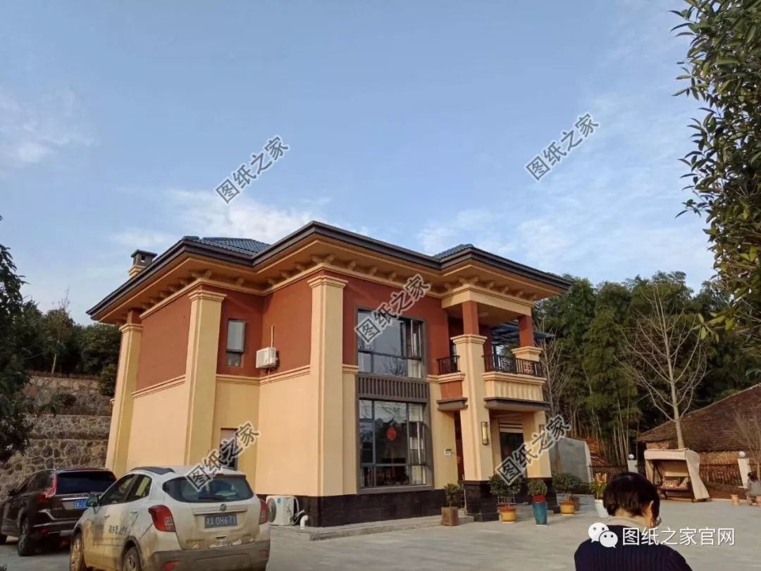 花38萬在河南老家建二層新中式別墅，高端、大氣【建房實拍】