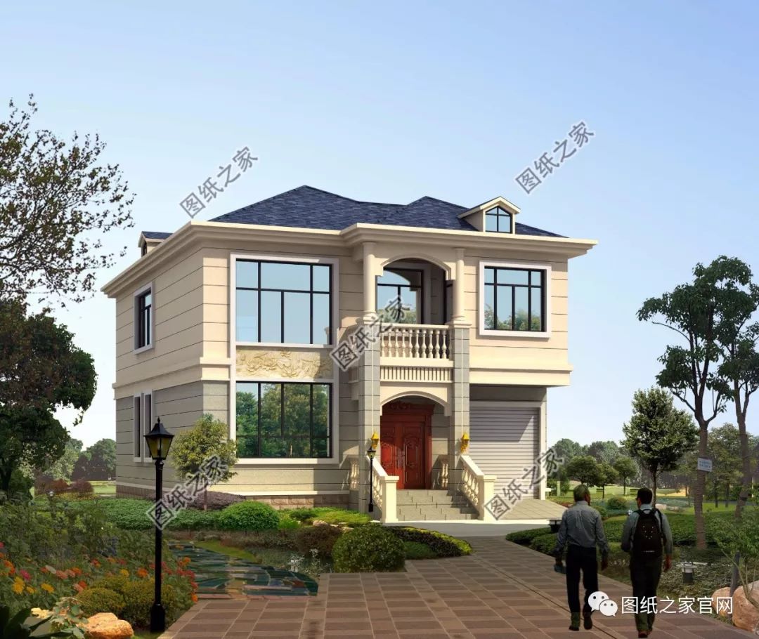 40款簡單實用的兩層住宅房子設計圖，20萬就能建，快來挑一款吧！