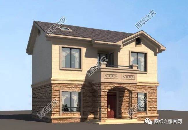 40款簡單實用的兩層住宅房子設計圖，20萬就能建，快來挑一款吧！