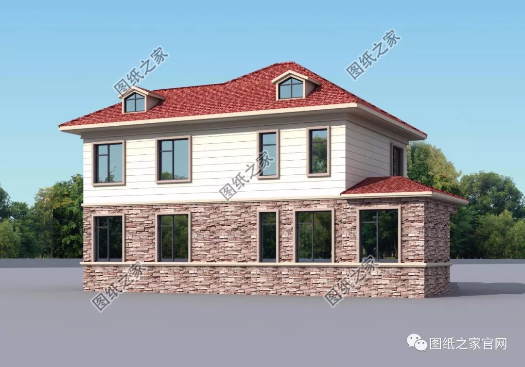 鄉(xiāng)村建網紅田園小別墅，主體28萬！建成的實景圖真好看【建房實拍】