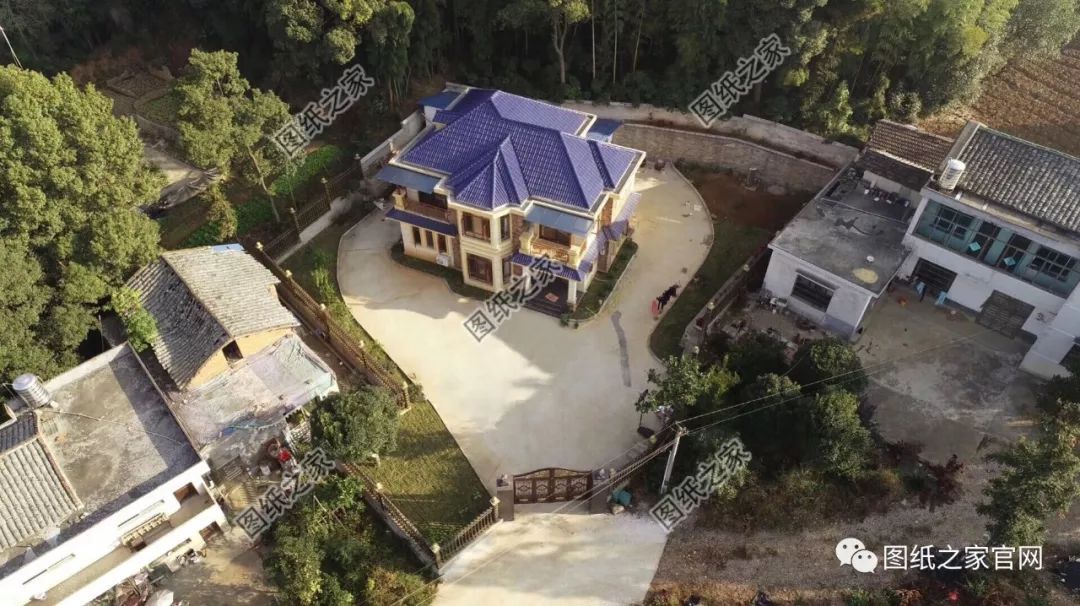 建面寬12米二層小別墅實拍，戶型好，外觀好，年輕人的最愛！