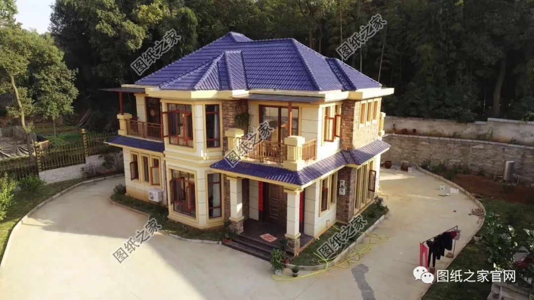 建面寬12米二層小別墅實拍，戶型好，外觀好，年輕人的最愛！