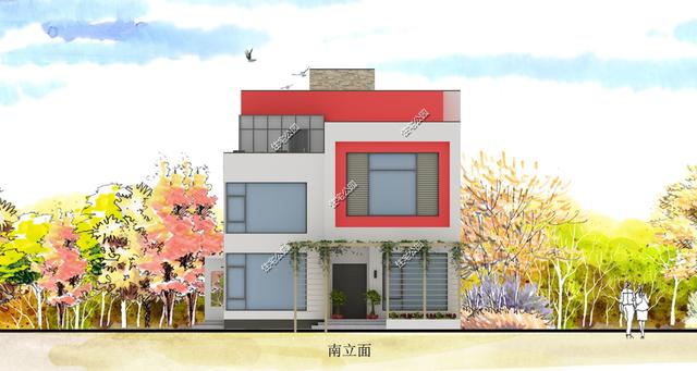 農村10×12米現代風格住宅，80、90后看了都會心動