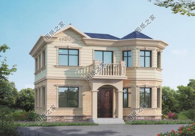 35萬修建二層歐式小別墅，兄長幫忙建的，超值