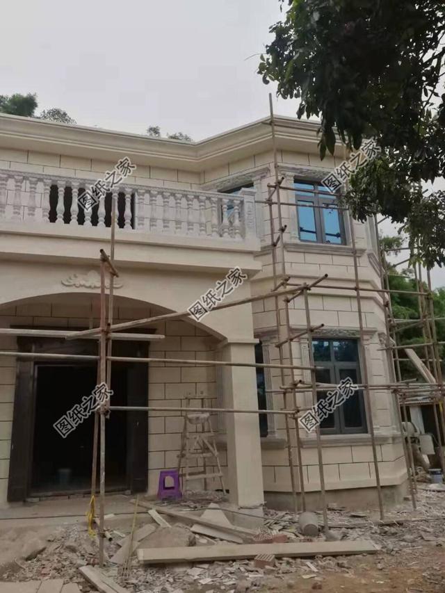 35萬修建二層歐式小別墅，兄長幫忙建的，超值