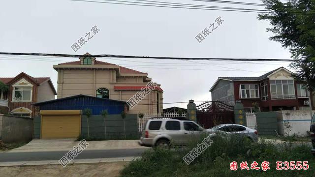 實(shí)拍二層歐式小別墅完工圖，漂亮，實(shí)用