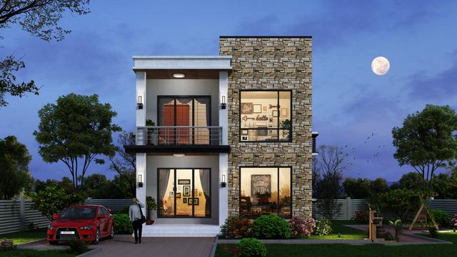 精選7套農村小戶型自建房設計，占地不足百平，造價不超20萬