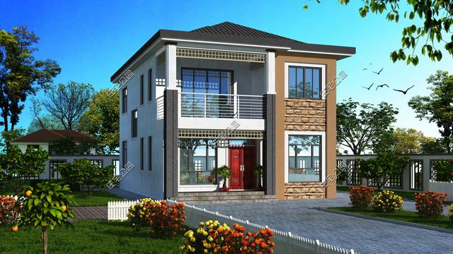 精選7套農村小戶型自建房設計，占地不足百平，造價不超20萬