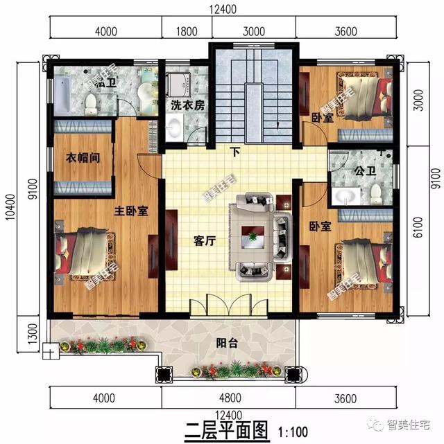 2棟帶車庫的農村別墅，不做全村最豪，至少也要比鄰居家的好