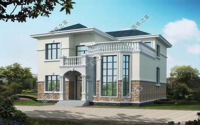 38萬建全村最美二層復式戶型自建房，實拍圖附室內