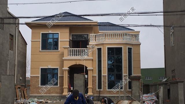 38萬建全村最美二層復式戶型自建房，實拍圖附室內