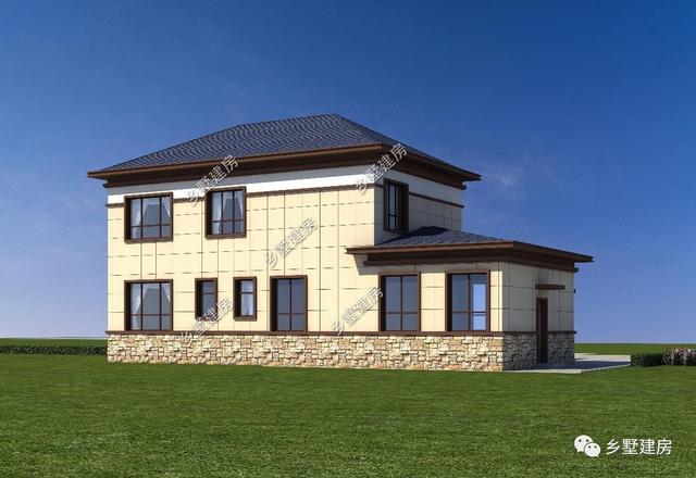 21萬返鄉建套二層小別墅附戶型圖，絕對的美觀實用款