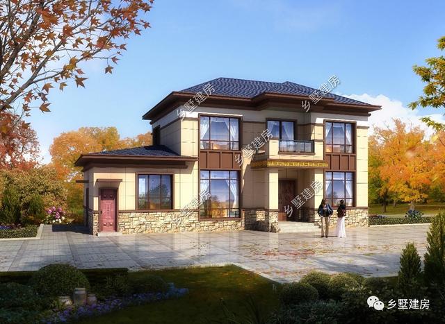 21萬返鄉建套二層小別墅附戶型圖，絕對的美觀實用款