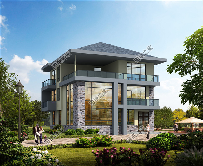 160平方米三層別墅戶型圖紙及全套施工方案