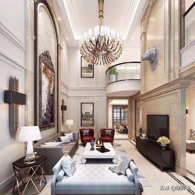 占地116平的歐式三層小洋房戶型圖，最低35萬拿下