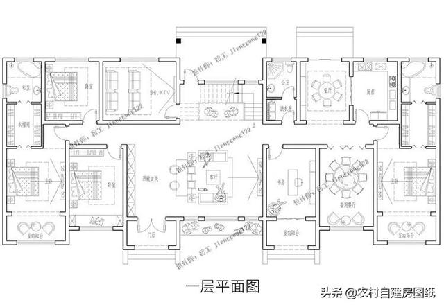 2款豪華農村別墅大PK，1000平，公司ceo才能建得起
