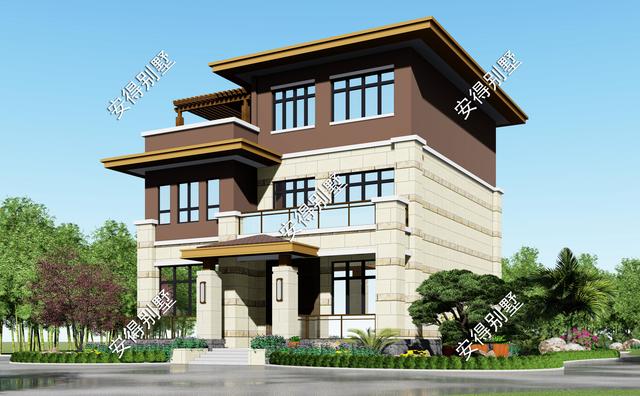 2款新中式別墅設計圖紙，回老家建房不苦惱，50萬搞定