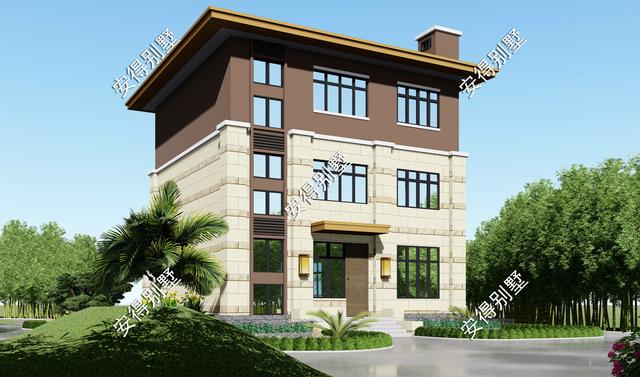 2款新中式別墅設計圖紙，回老家建房不苦惱，50萬搞定