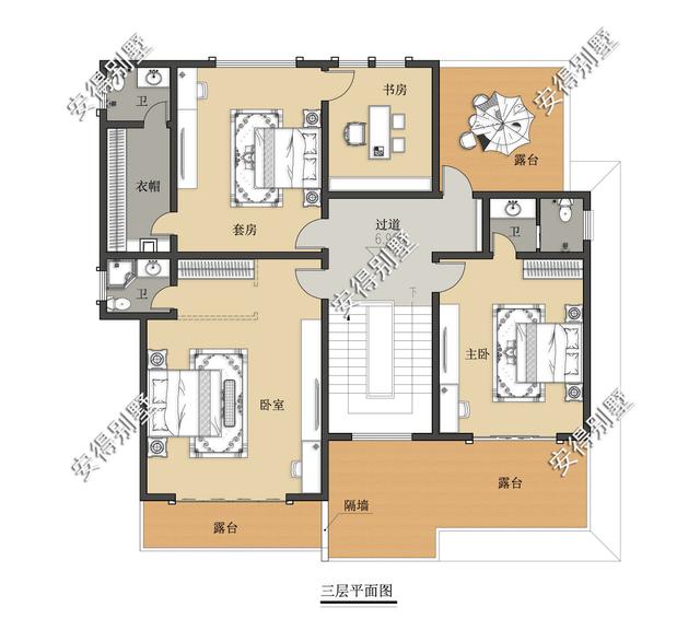 2款新中式別墅設計圖紙，回老家建房不苦惱，50萬搞定