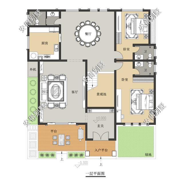 2款新中式別墅設計圖紙，回老家建房不苦惱，50萬搞定