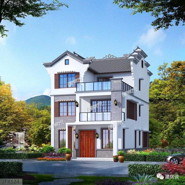 5款120平的樓房設(shè)計(jì)，最低造價(jià)26萬，誰都建得起