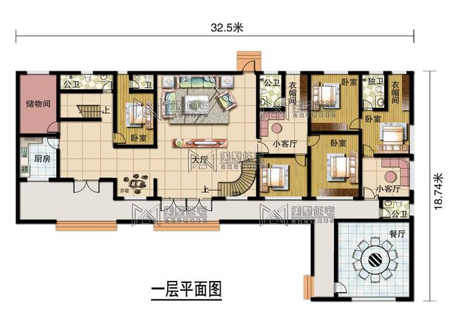 湖南100萬建成兩層仿古中式別墅，建完效果太震撼了