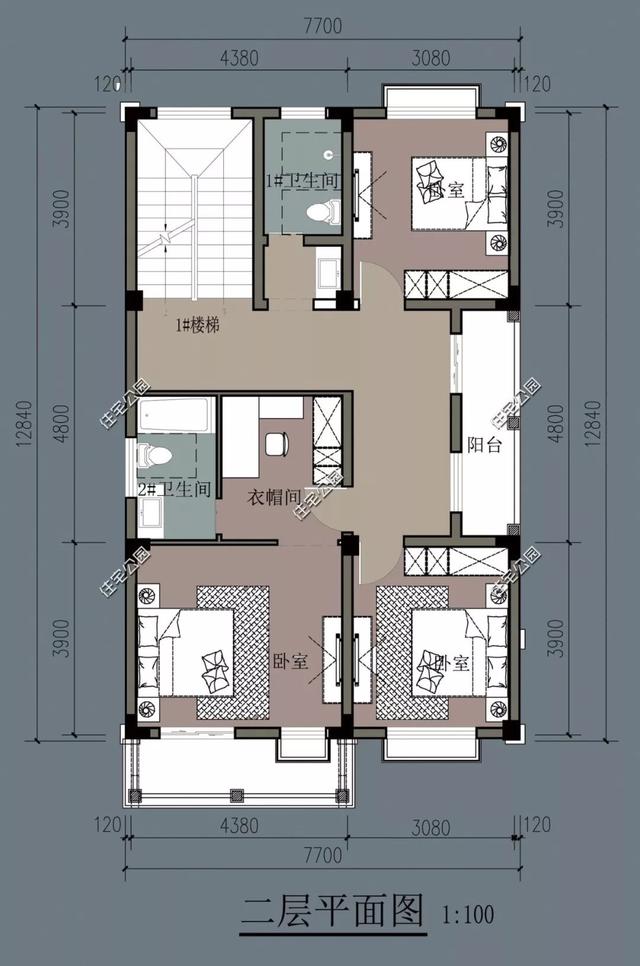 10套造價25萬的農村小樓房設計圖，還有帶小院子的戶型