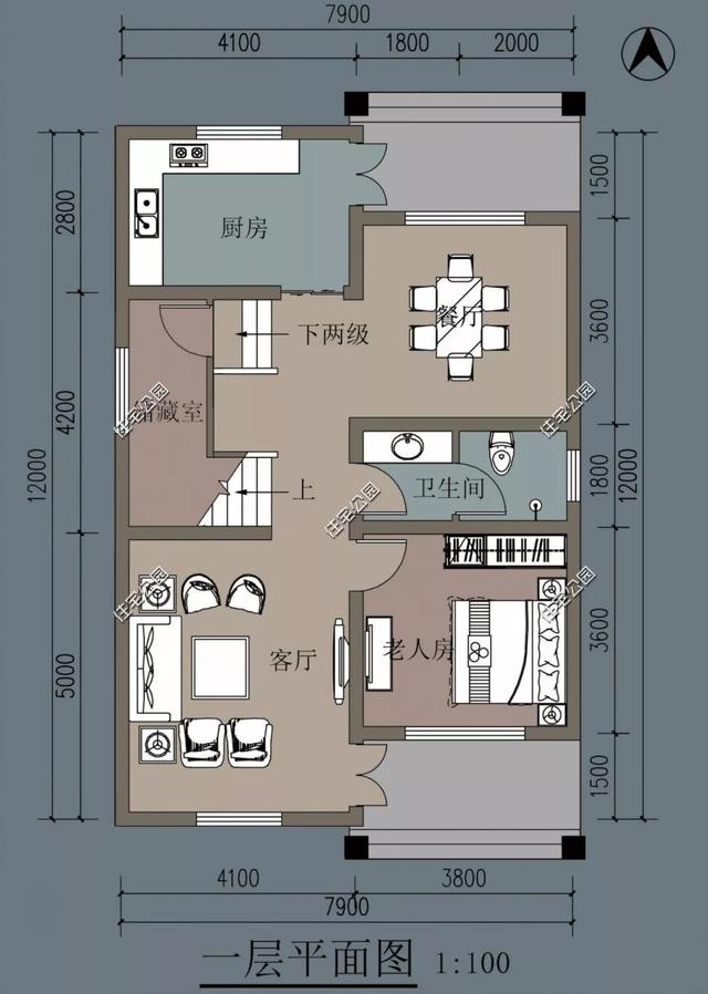 10套造價25萬的農村小樓房設計圖，還有帶小院子的戶型