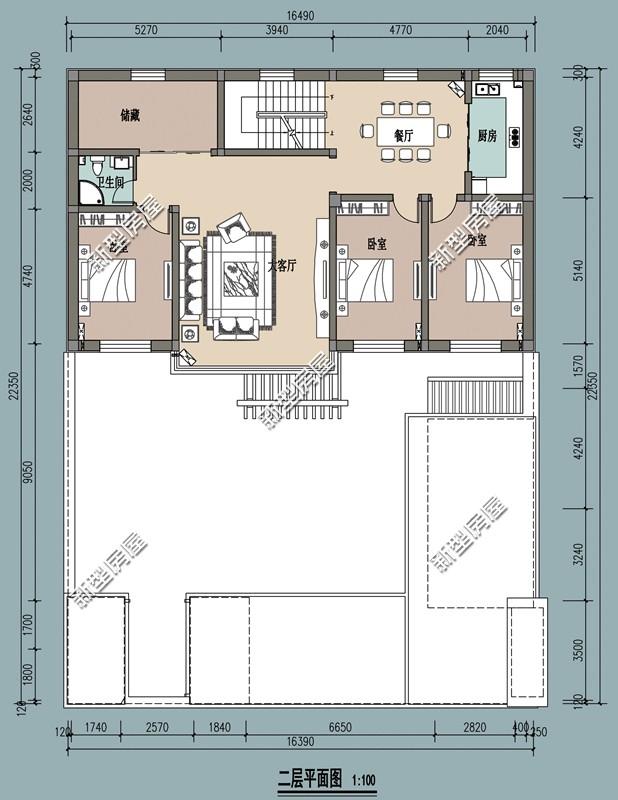 等宅基地批下來，就建一棟帶小院的小別墅