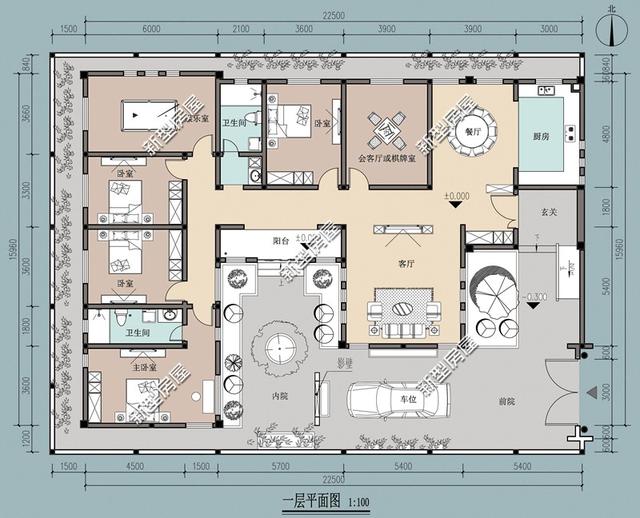 等宅基地批下來，就建一棟帶小院的小別墅