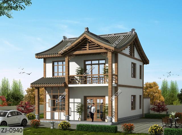 精選幾套小戶型農村自建房，小宅基地也能建好房