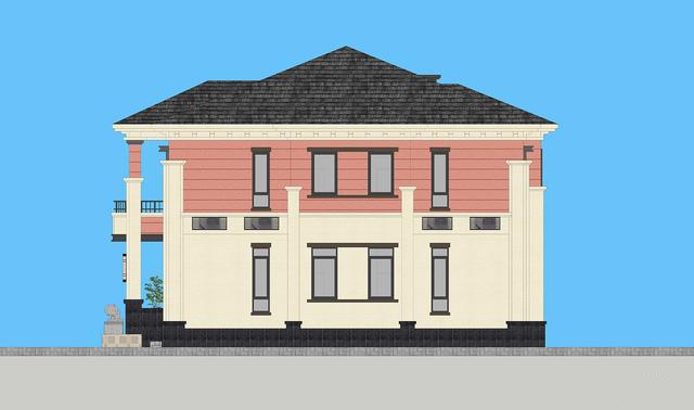 75萬自建最美二層別墅別墅，343㎡6室1廳