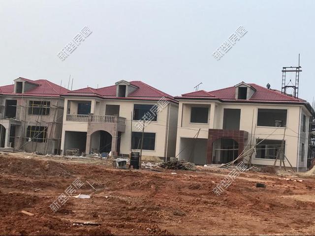 實拍農村建好的自建房實景圖，真想回農村