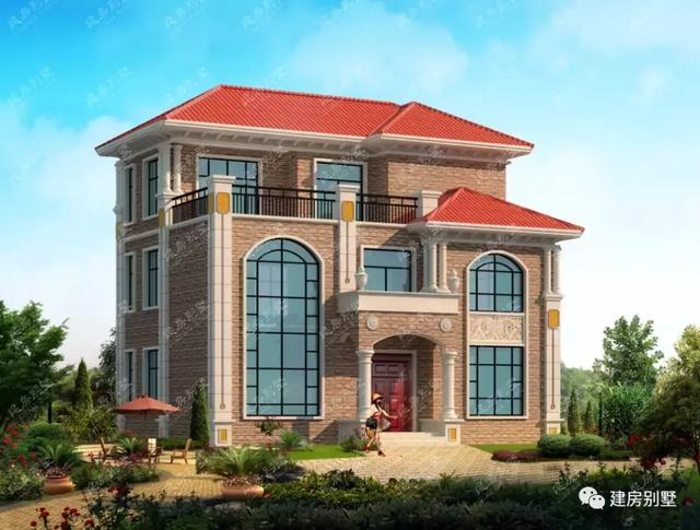 2棟寬13米多的農(nóng)村自建房戶型，住進新別墅心情好