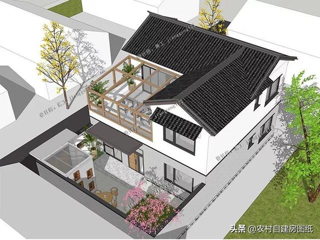 8款小戶型二層小洋樓別墅圖，主體15萬(wàn)起，人人建的起