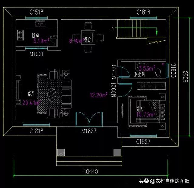 8款小戶型二層小洋樓別墅圖，主體15萬(wàn)起，人人建的起