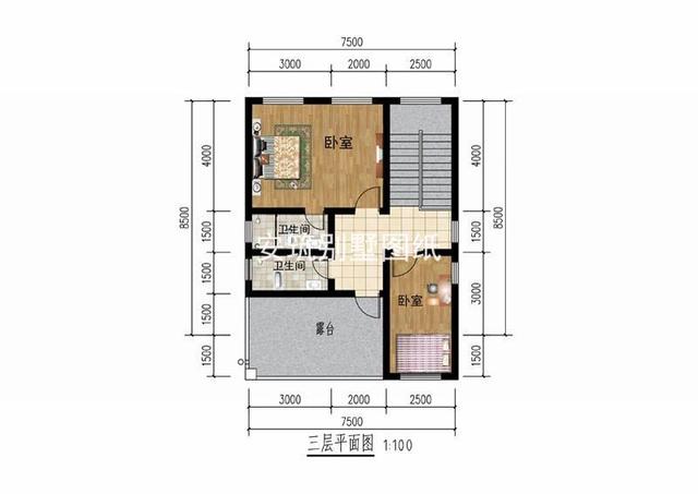 60平方米三層自建房別墅戶型設計，不要嘲笑我面積小，實用性很高