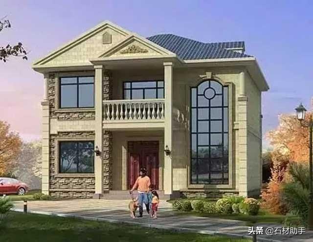 6款120平方農村別墅戶型，2、3層的都有