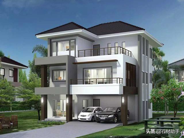 6款120平方農村別墅戶型，2、3層的都有
