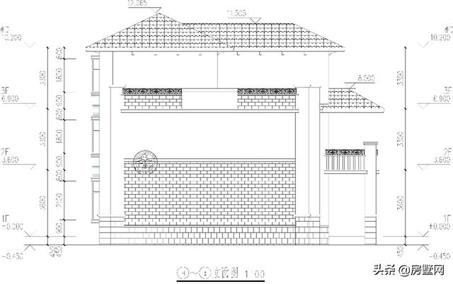 層次感超好的三層歐式別墅設計戶，多種戶型可選擇