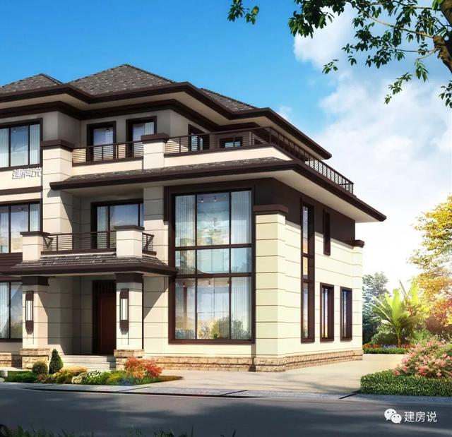 面寬12米的新中式復式樓誰圖，低調奢華有內涵