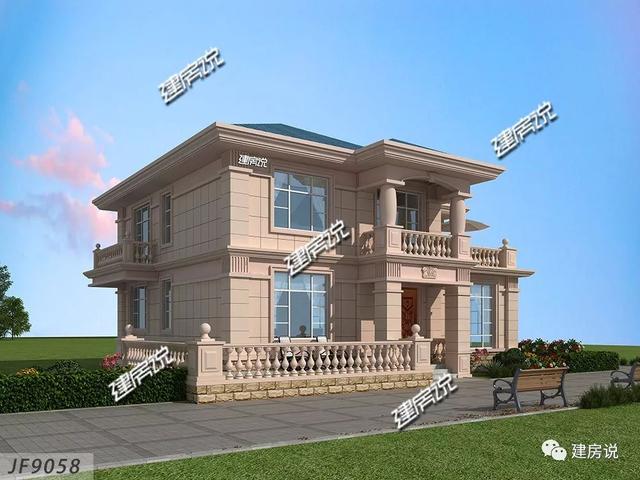 浙江省私人定制二層小洋樓，30萬就能建好