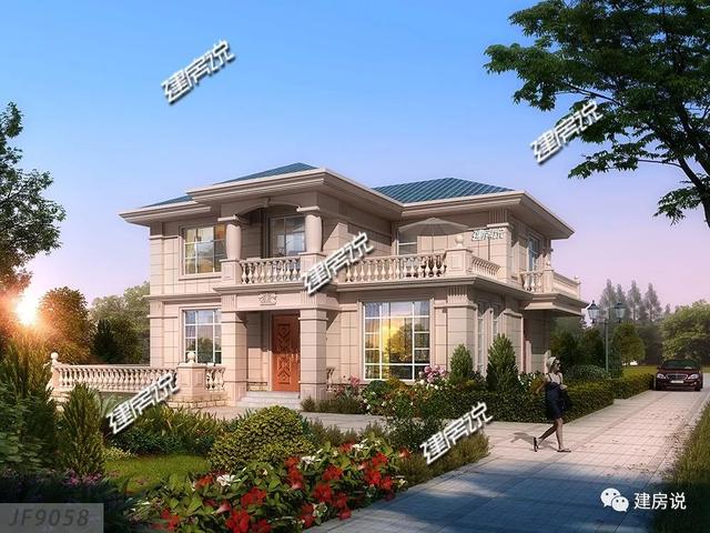 浙江省私人定制二層小洋樓，30萬就能建好