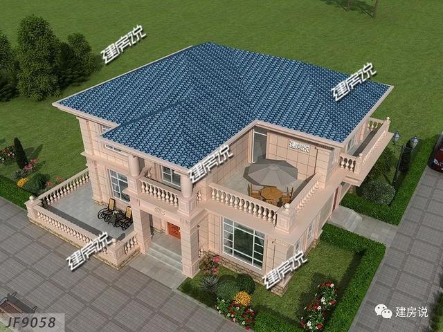 浙江省私人定制二層小洋樓，30萬就能建好