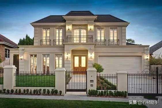 20棟法式高端農村別墅戶型，法式的浪漫