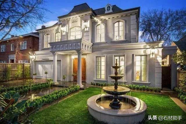 20棟法式高端農村別墅戶型，法式的浪漫