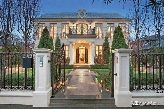 20棟法式高端農村別墅戶型，法式的浪漫