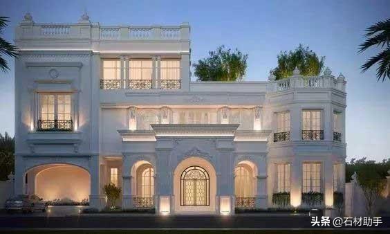 20棟法式高端農村別墅戶型，法式的浪漫