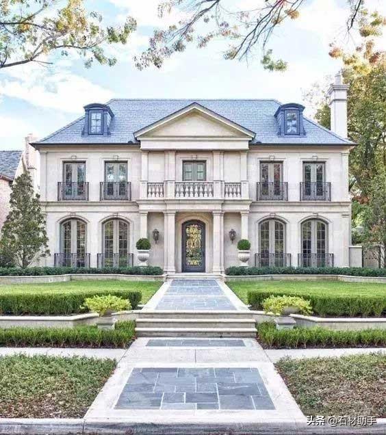 20棟法式高端農村別墅戶型，法式的浪漫